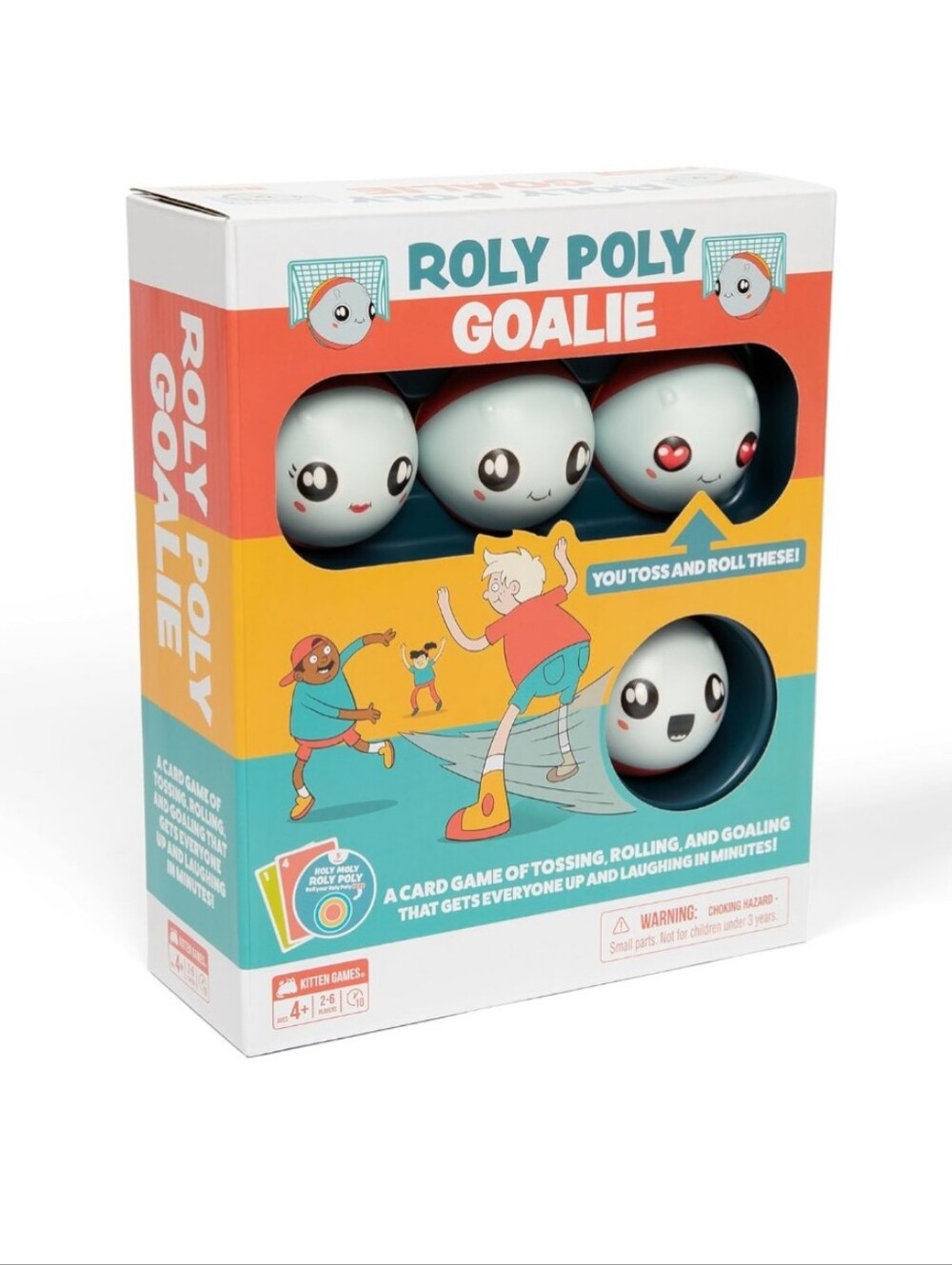 Exploding Kittens Roly Poly Goalie, NEW